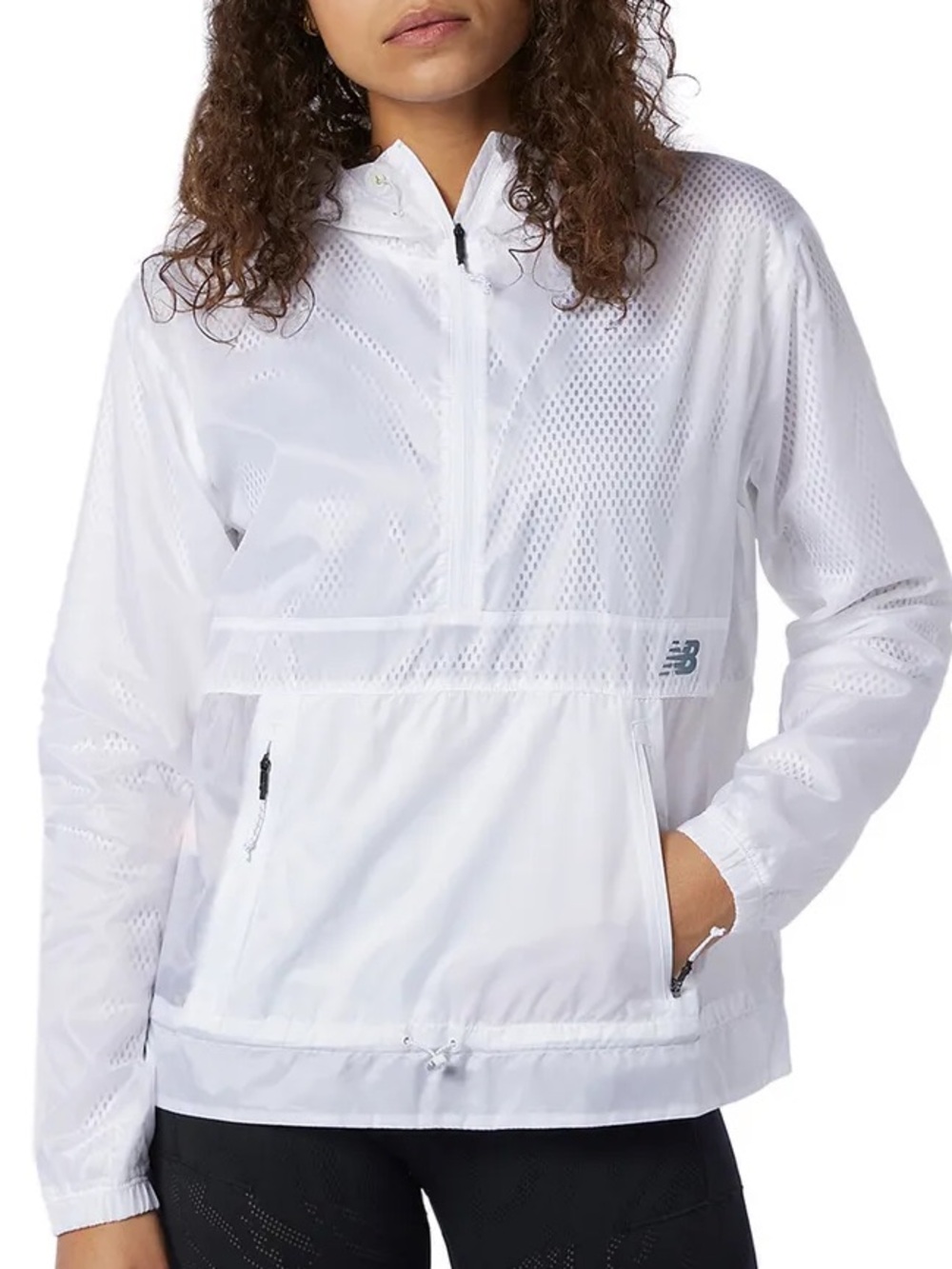New Balance | NBRC Q Speed Transparent Lightweight Jacket Running Windbreaker - Picture 4 of 11
